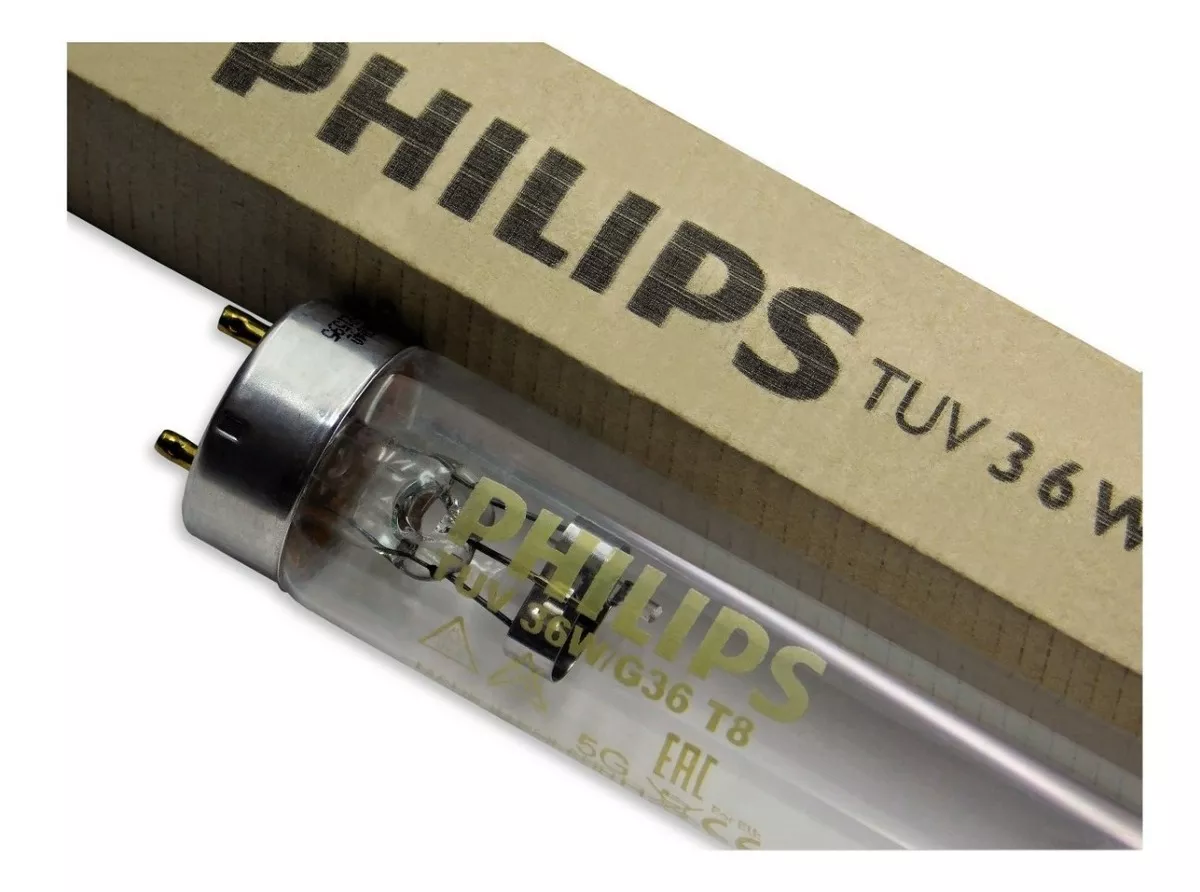 Tubo 36w Germicida Uv-c T8 120cm Philips